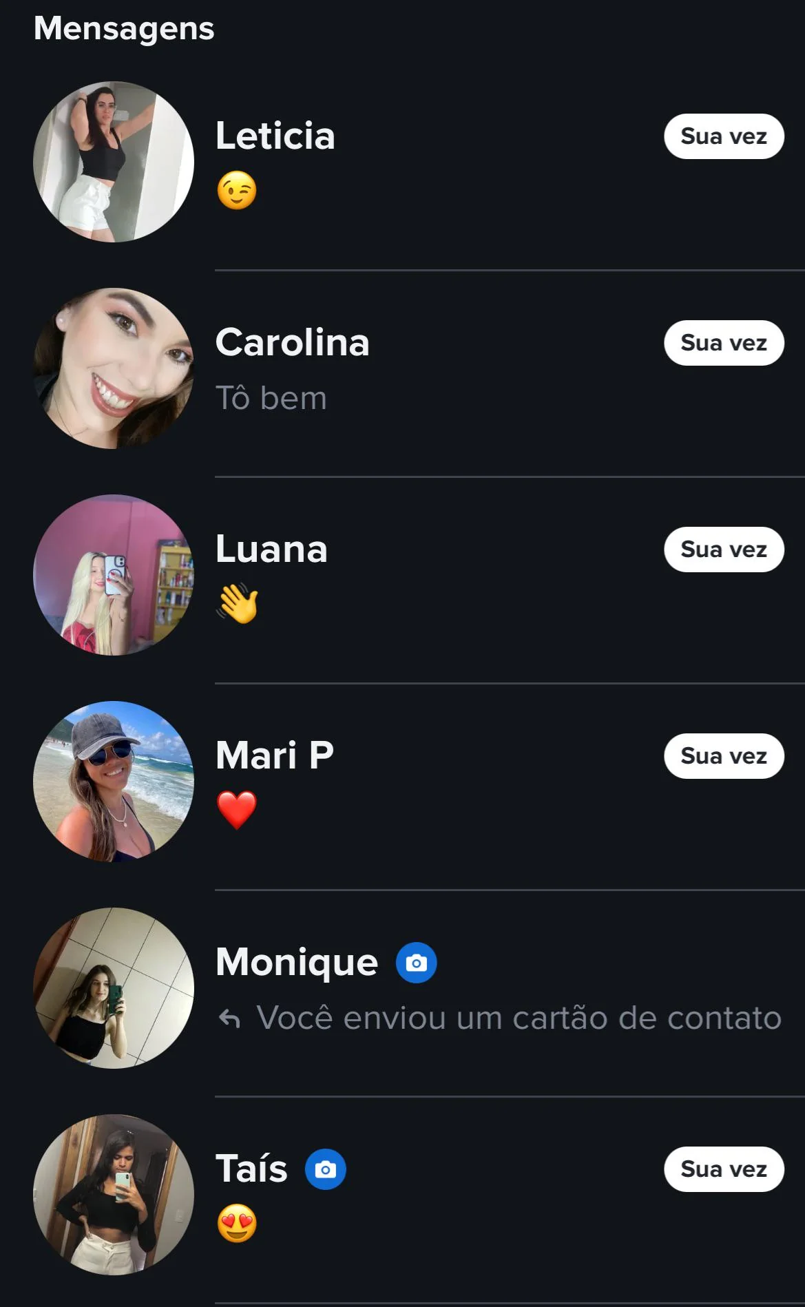Depoimento de usuário mostrando aumento de matches no Tinder após usar os prompts (3)